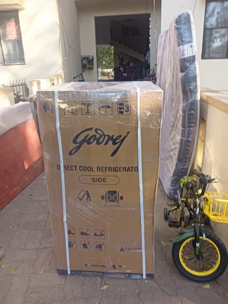 Household relocation process in progress