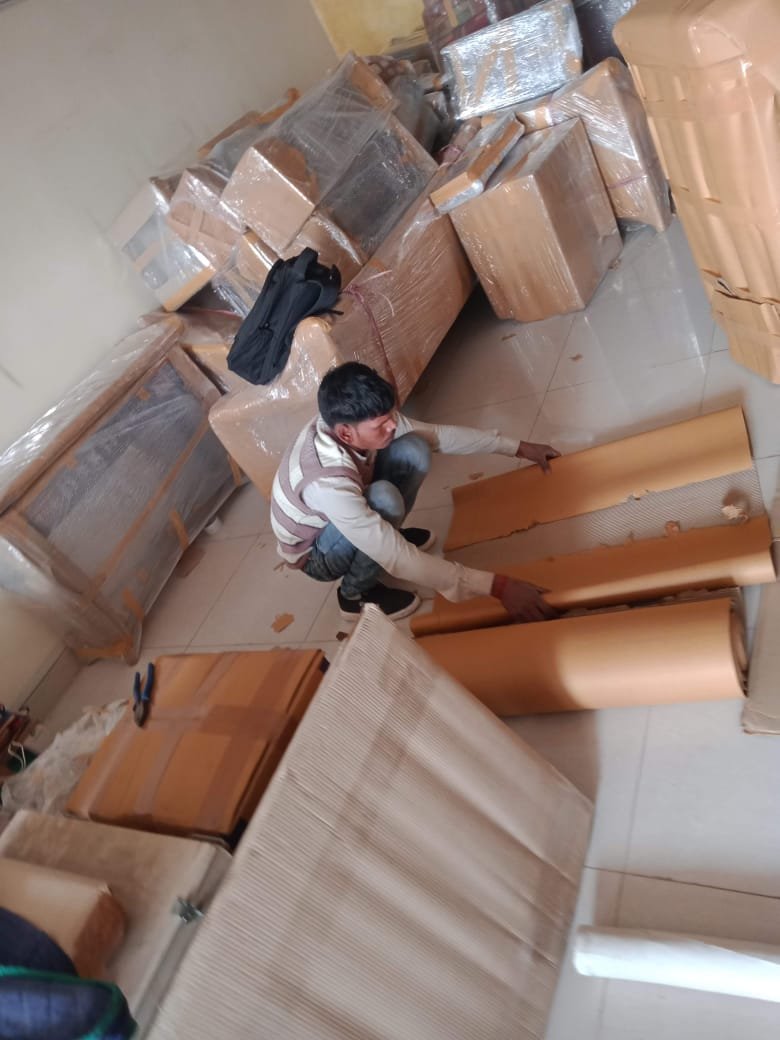 Secure packing materials used for shifting