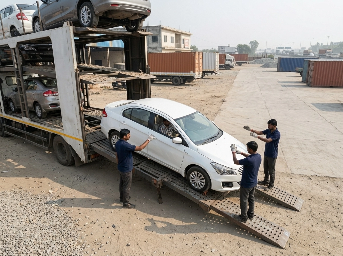 Car & Two Wheeler Transport in Hisar
